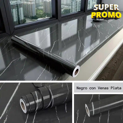 Vinilo Tapíz Mármol Ahdesivo Super Resistente Premium